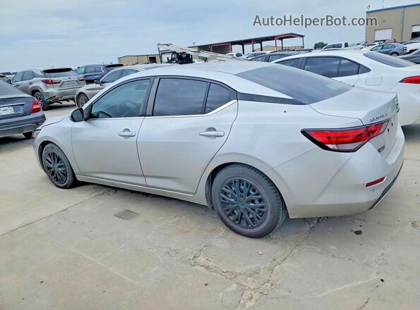 3N1AB8BV8PY308400 2023 NISSAN SENTRA Серебряный Задняя левая четверть