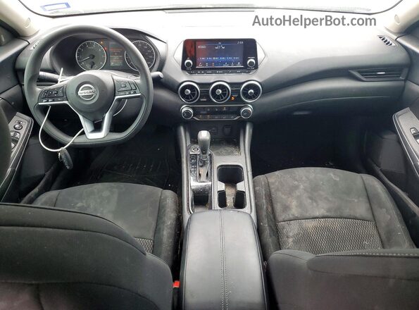 3N1AB8BV8PY308400 2023 NISSAN SENTRA Серебряный Вид панели приборов