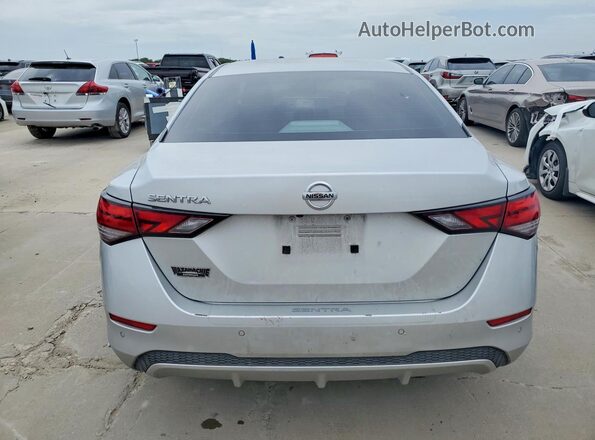 3N1AB8BV8PY308400 2023 NISSAN SENTRA Серебряный Вид сзади