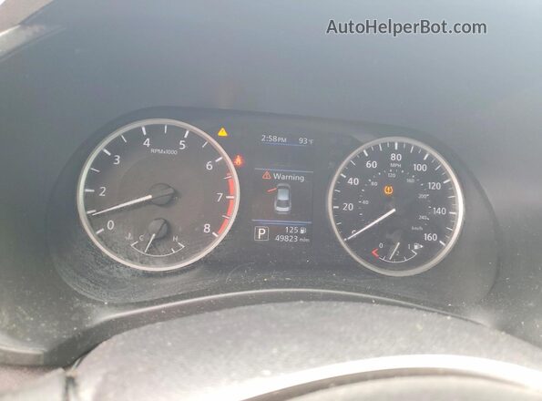 3N1AB8BV8PY308400 2023 NISSAN SENTRA Серебряный Вид щитка приборов