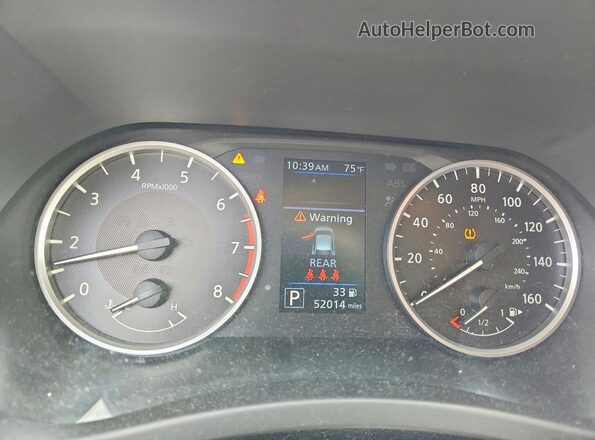 3N1AB8BV8RY223334 2024 NISSAN SENTRA White ხელსაწყოთა პანელის ხედი