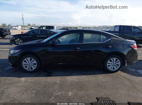 3N1AB8BV8RY296056 2024 NISSAN SENTRA Black Widok wnętrza 360 stopni