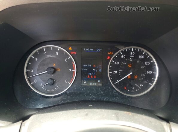3N1AB8BV8RY334479 2024 NISSAN SENTRA Black Вид щитка приладів