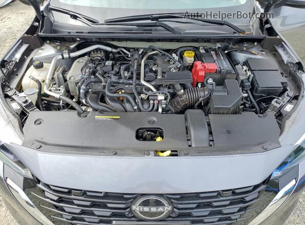3N1AB8BV8RY374139 2024 NISSAN SENTRA Charcoal Widok wnętrza z tyłu