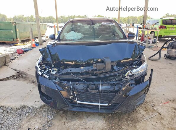 3N1AB8BV9NY206682 2022 NISSAN SENTRA Черный Вид спереди