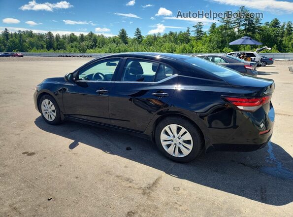 3N1AB8BV9NY278210 2022 NISSAN SENTRA Black Tył lewy