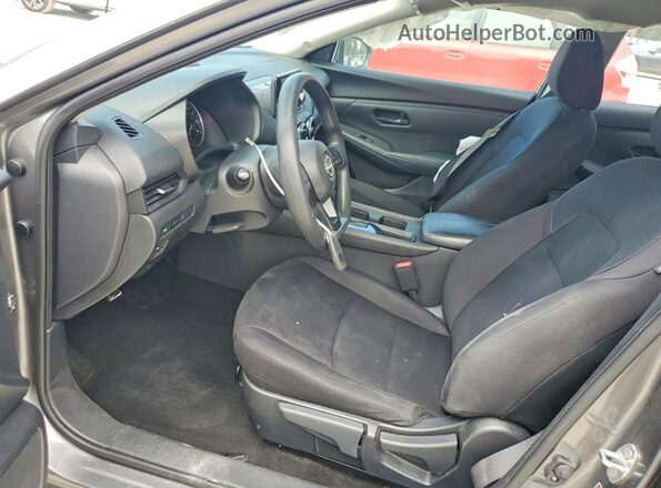 3N1AB8BV9RY276303 2024 NISSAN SENTRA Gray Widok wnętrza z przodu