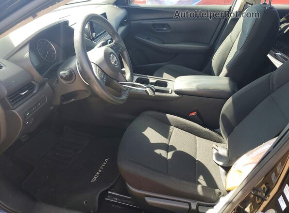 3N1AB8BV9RY351954 2024 NISSAN SENTRA Черный Вид салона спереди
