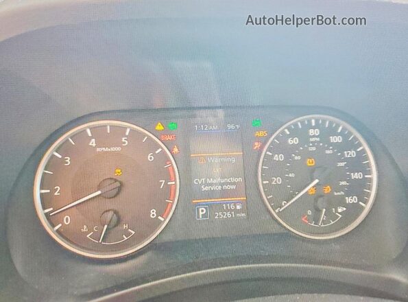 3N1AB8BV9RY351954 2024 NISSAN SENTRA Черный Вид щитка приборов
