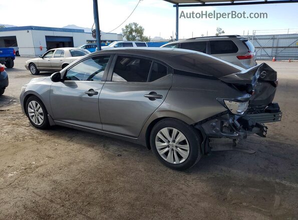 3N1AB8BVXLY212469 2020 NISSAN SENTRA Серый Задняя левая четверть