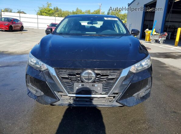 3N1AB8BVXMY211288 2021 NISSAN SENTRA Black Widok z przodu