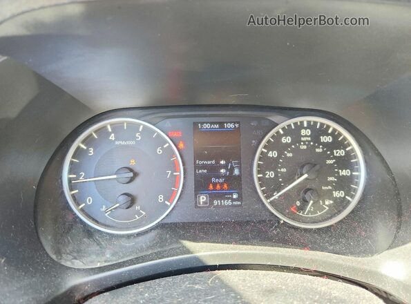 3N1AB8BVXMY211288 2021 NISSAN SENTRA Black Widok zestawu wskaźników