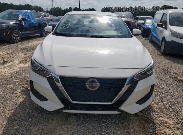 3N1AB8BVXMY277923 2021 NISSAN SENTRA White წინა ხედი