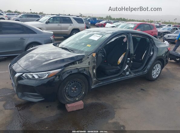3N1AB8BVXPY307040 2023 NISSAN SENTRA Black Widok z przodu