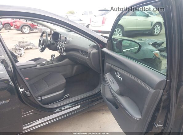 3N1AB8BVXPY307040 2023 NISSAN SENTRA Black Widok wnętrza z przodu