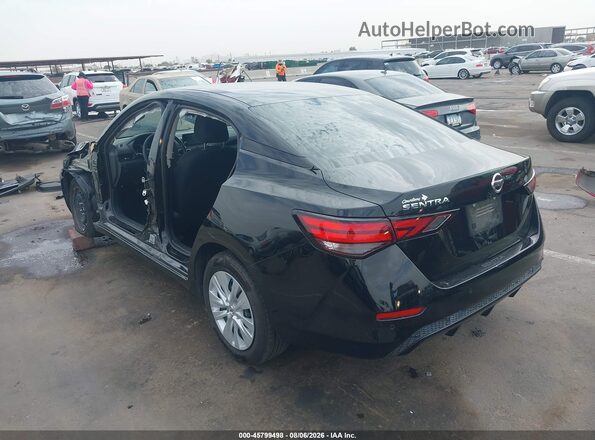 3N1AB8BVXPY307040 2023 NISSAN SENTRA Black Tył lewy