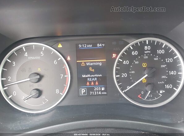 3N1AB8BVXPY307040 2023 NISSAN SENTRA Black Widok tylnych siedzeń
