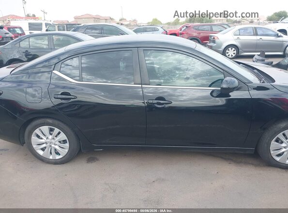 3N1AB8BVXPY307040 2023 NISSAN SENTRA Black Widok wnętrza 360 stopni