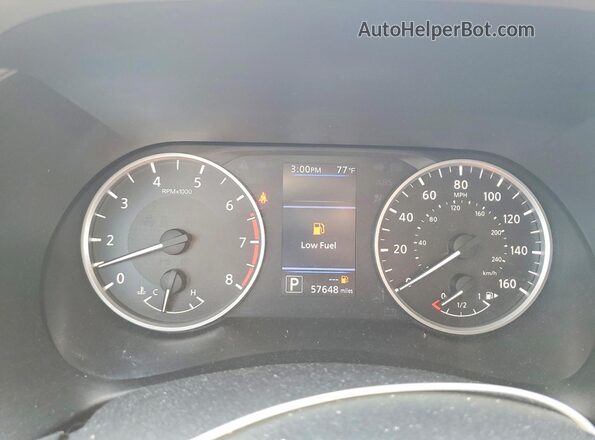 3N1AB8BVXRY214876 2024 NISSAN SENTRA Gray Instrument cluster view