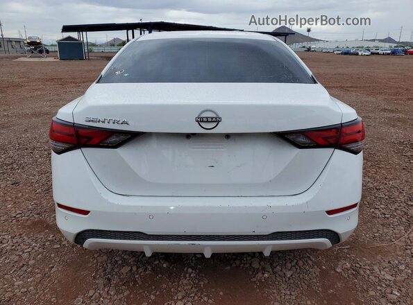 3N1AB8BVXRY220483 2024 NISSAN SENTRA White უკანა ხედი