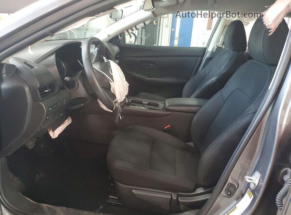 3N1AB8BVXRY263981 2024 NISSAN SENTRA Серый Вид салона спереди