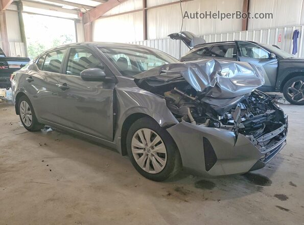 3N1AB8BVXRY263981 2024 NISSAN SENTRA Серый Передняя правая четверть