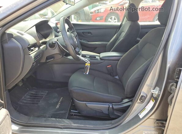 3N1AB8BVXRY286807 2024 NISSAN SENTRA Gray Widok wnętrza z przodu