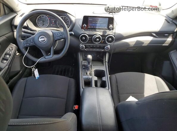 3N1AB8BVXRY286807 2024 NISSAN SENTRA Gray Widok deski rozdzielczej