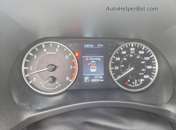 3N1AB8BVXSY228427 2025 NISSAN SENTRA Gray Вид щитка приладів
