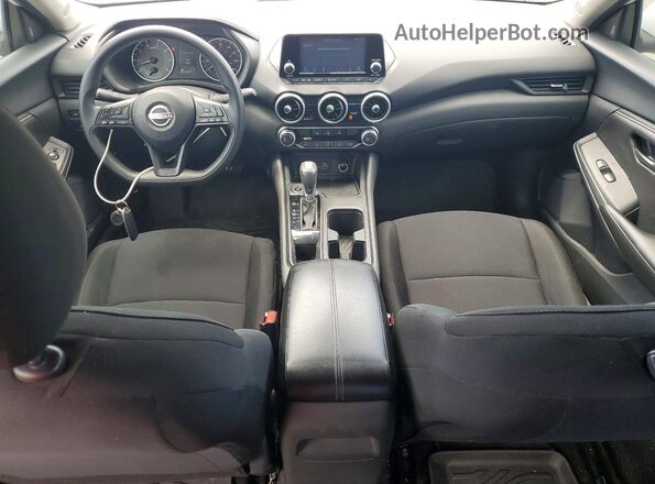 3N1AB8BVXSY261783 2025 NISSAN SENTRA White Вид панелі приладів