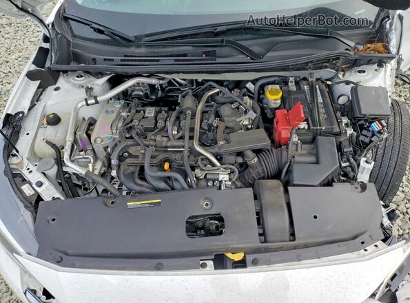 3N1AB8BVXSY269253 2025 NISSAN SENTRA White Widok wnętrza z tyłu