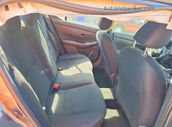 3N1AB8BVXSY350608 2025 NISSAN SENTRA Gray Rear seats view