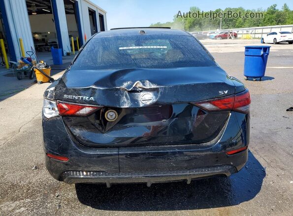 3N1AB8CV0LY255068 2020 NISSAN SENTRA Black Widok z tyłu
