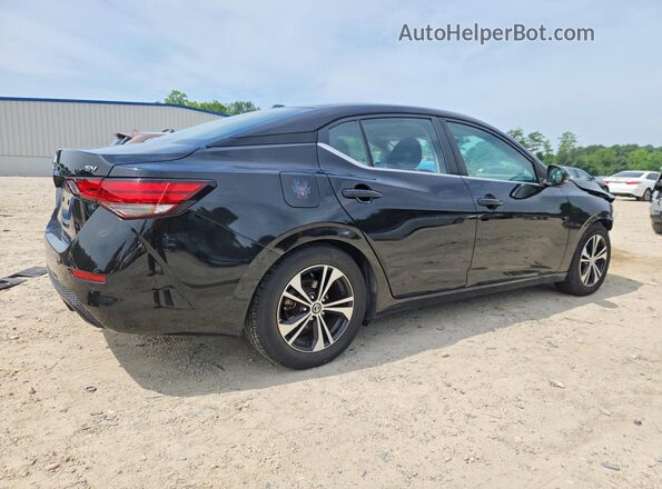 3N1AB8CV0MY276827 2021 NISSAN SENTRA Black Rear right