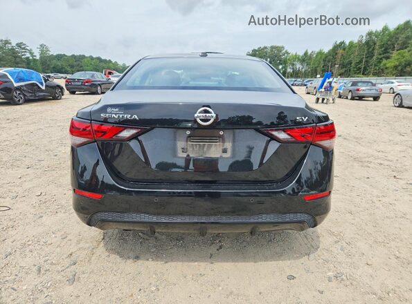 3N1AB8CV0MY276827 2021 NISSAN SENTRA Black Rear view