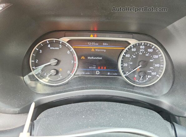 3N1AB8CV0MY276827 2021 NISSAN SENTRA Black Instrument cluster view