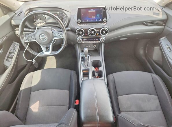 3N1AB8CV0MY276827 2021 NISSAN SENTRA Black Dashboard view