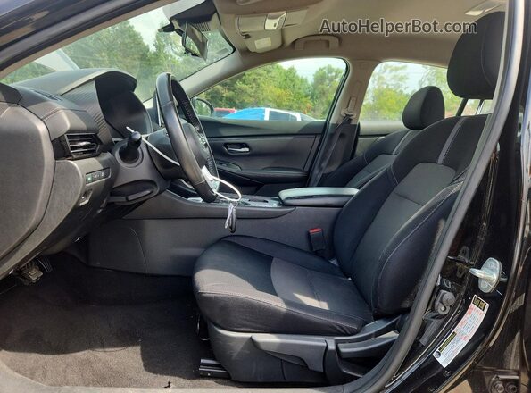 3N1AB8CV0MY276827 2021 NISSAN SENTRA Black Front interior view
