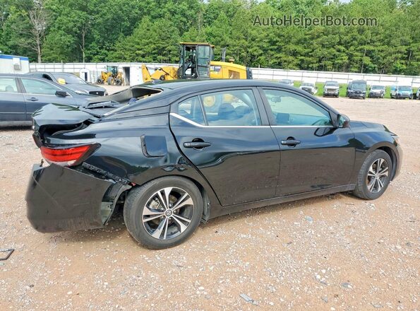 3N1AB8CV0MY281932 2021 NISSAN SENTRA Black Tył prawy