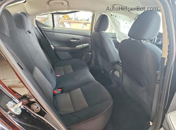 3N1AB8CV0MY298472 2021 NISSAN SENTRA Black Rear seats view