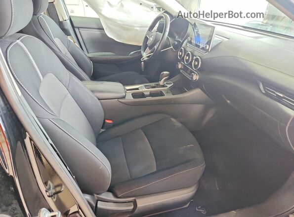3N1AB8CV0MY298472 2021 NISSAN SENTRA Black Front interior view