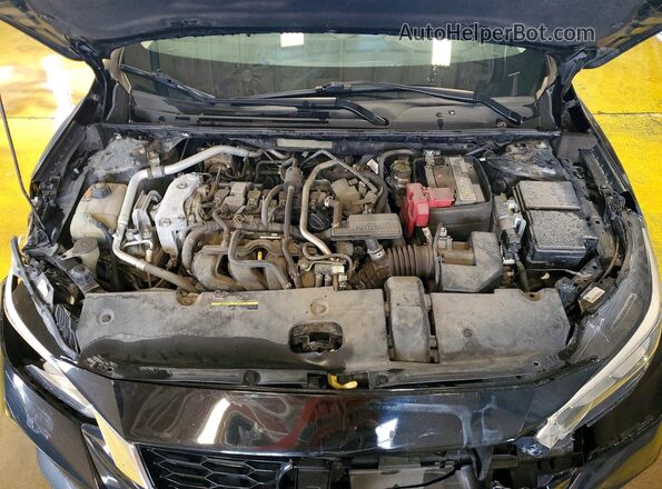 3N1AB8CV0MY304447 2021 NISSAN SENTRA Black Rear interior view