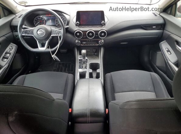 3N1AB8CV0NY270348 2022 NISSAN SENTRA Бордовый Вид панели приборов