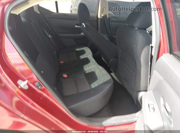 3N1AB8CV0NY272567 2022 NISSAN SENTRA Red Вид наклейки з VIN-кодом