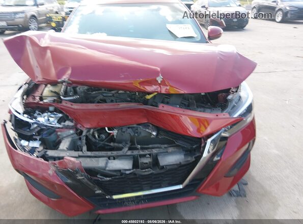 3N1AB8CV0NY272567 2022 NISSAN SENTRA Red Вид спереду