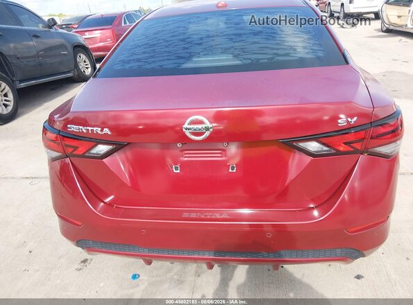 3N1AB8CV0NY272567 2022 NISSAN SENTRA Red 