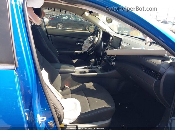 3N1AB8CV0NY288820 2022 NISSAN SENTRA Blue Front interior view