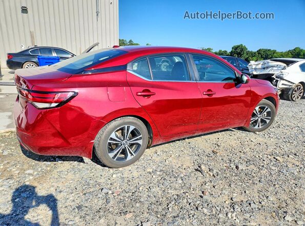 3N1AB8CV0NY314140 2022 NISSAN SENTRA Red Tył prawy
