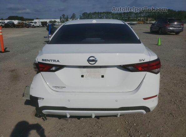 3N1AB8CV0PY221198 2023 NISSAN SENTRA White Widok z tyłu