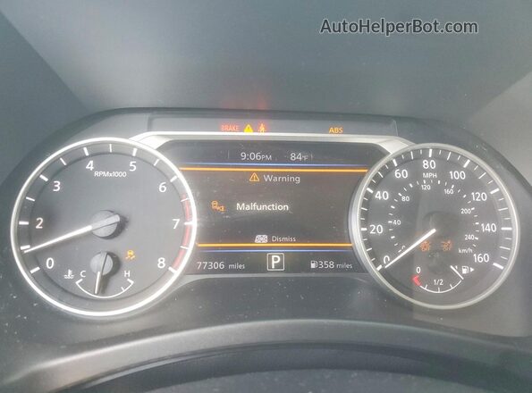 3N1AB8CV0PY221198 2023 NISSAN SENTRA White Widok zestawu wskaźników
